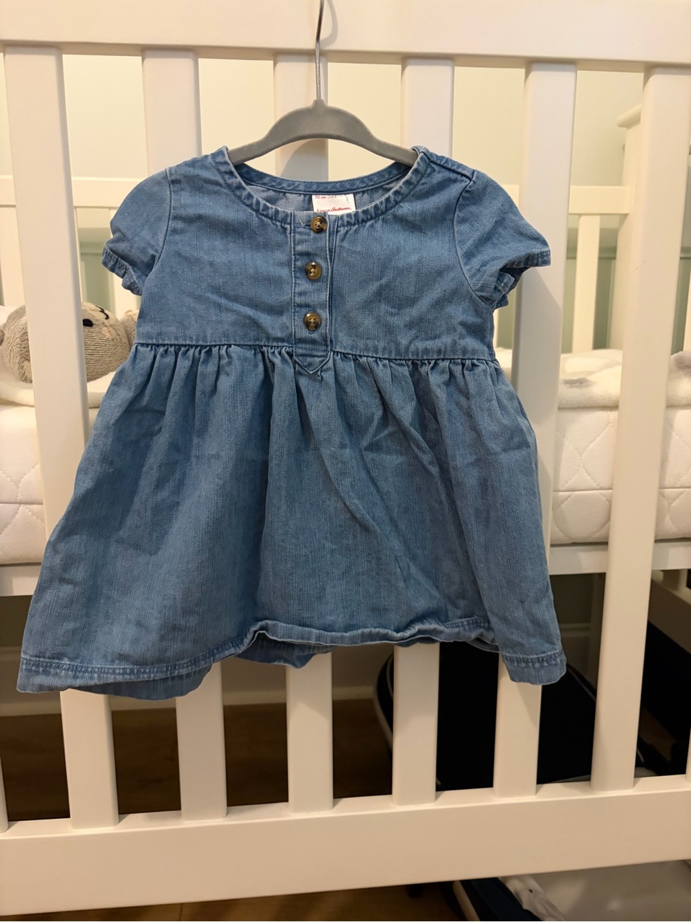 Hanna Andersson Denim Dress 6-12m